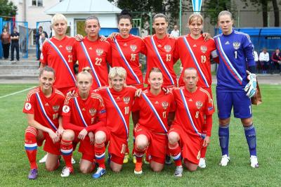 Рязанские «десантницы» сыграли в составе сборной России с молодёжкой Уэльса